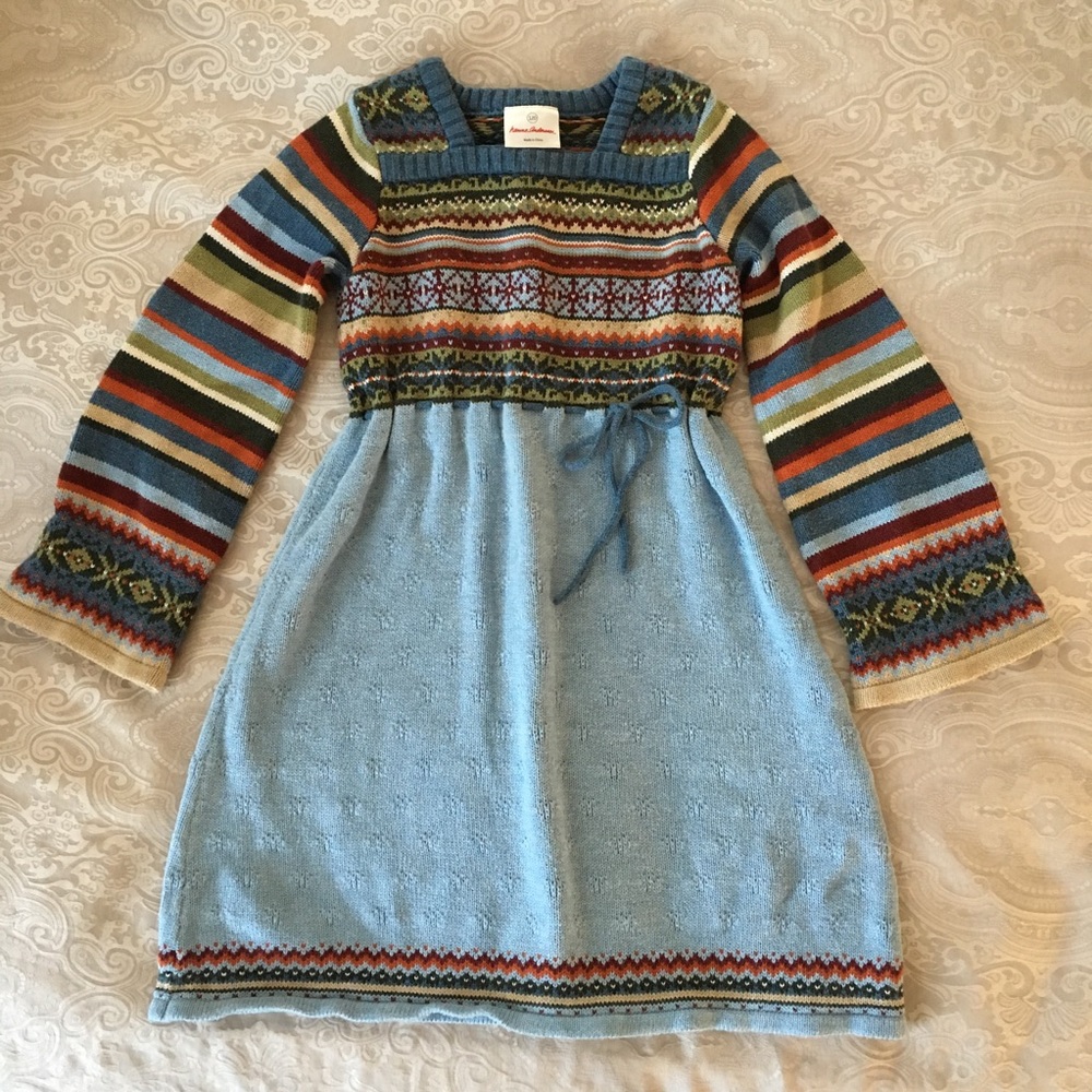 Hanna Andersson girls' sweater dress